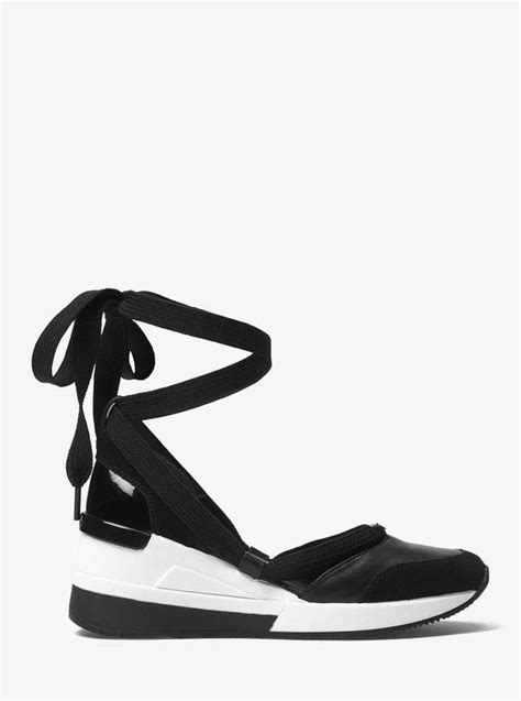 michael kors sneaker damen vega mit schnürband|michael kors shoes for women.